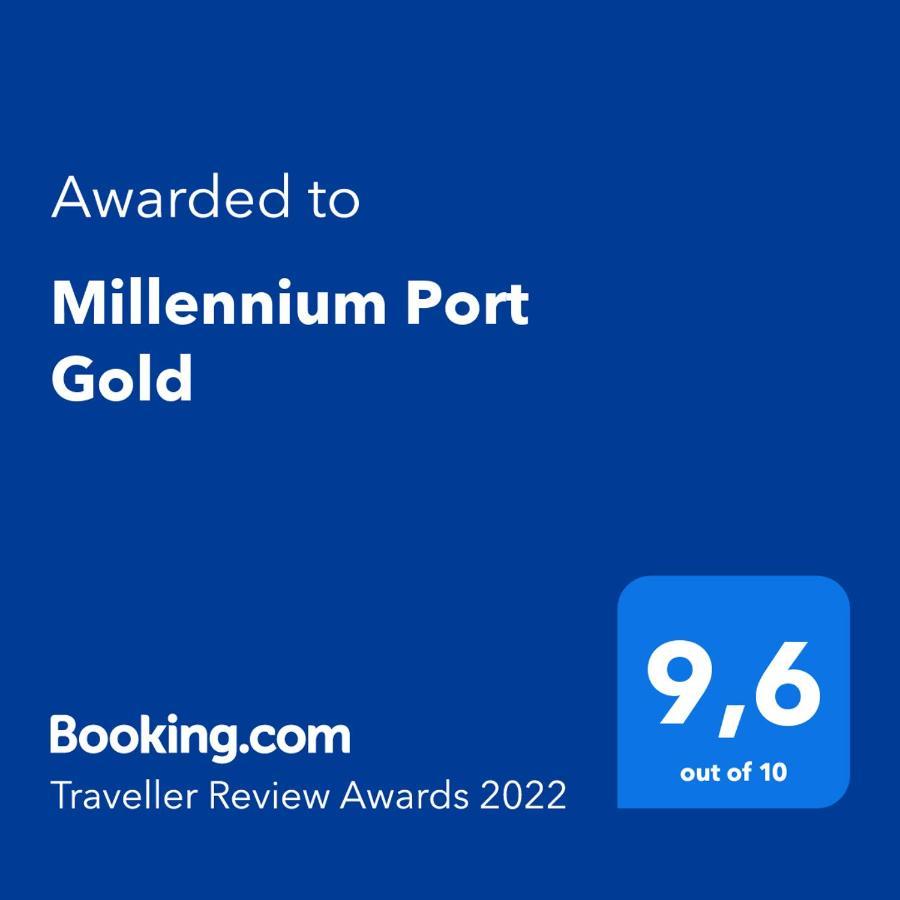 Millennium Port Gold Apartman Varsó Kültér fotó